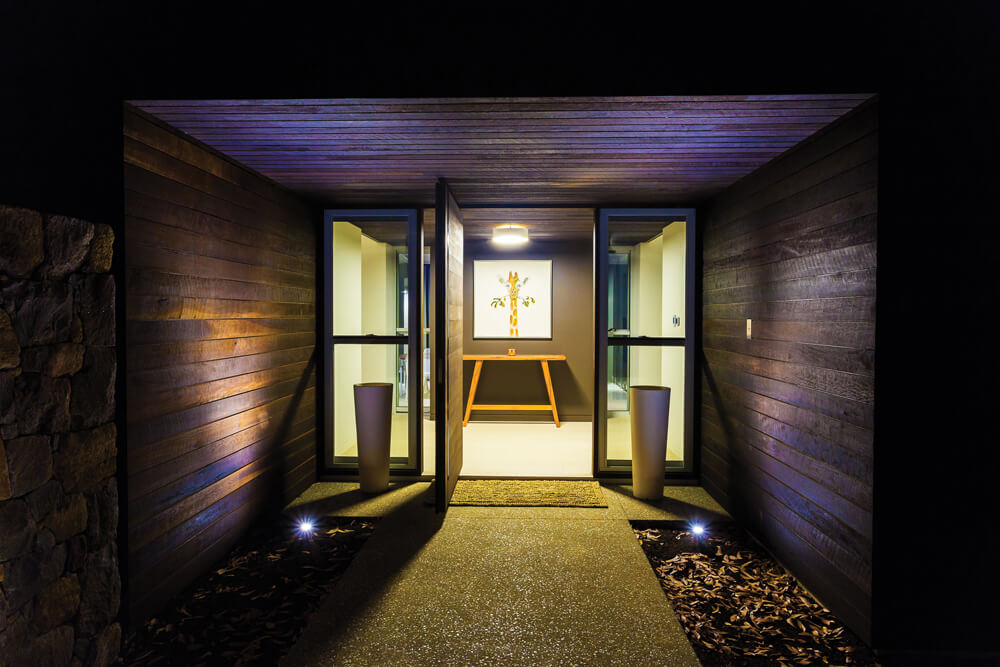 Charcoal finish wood