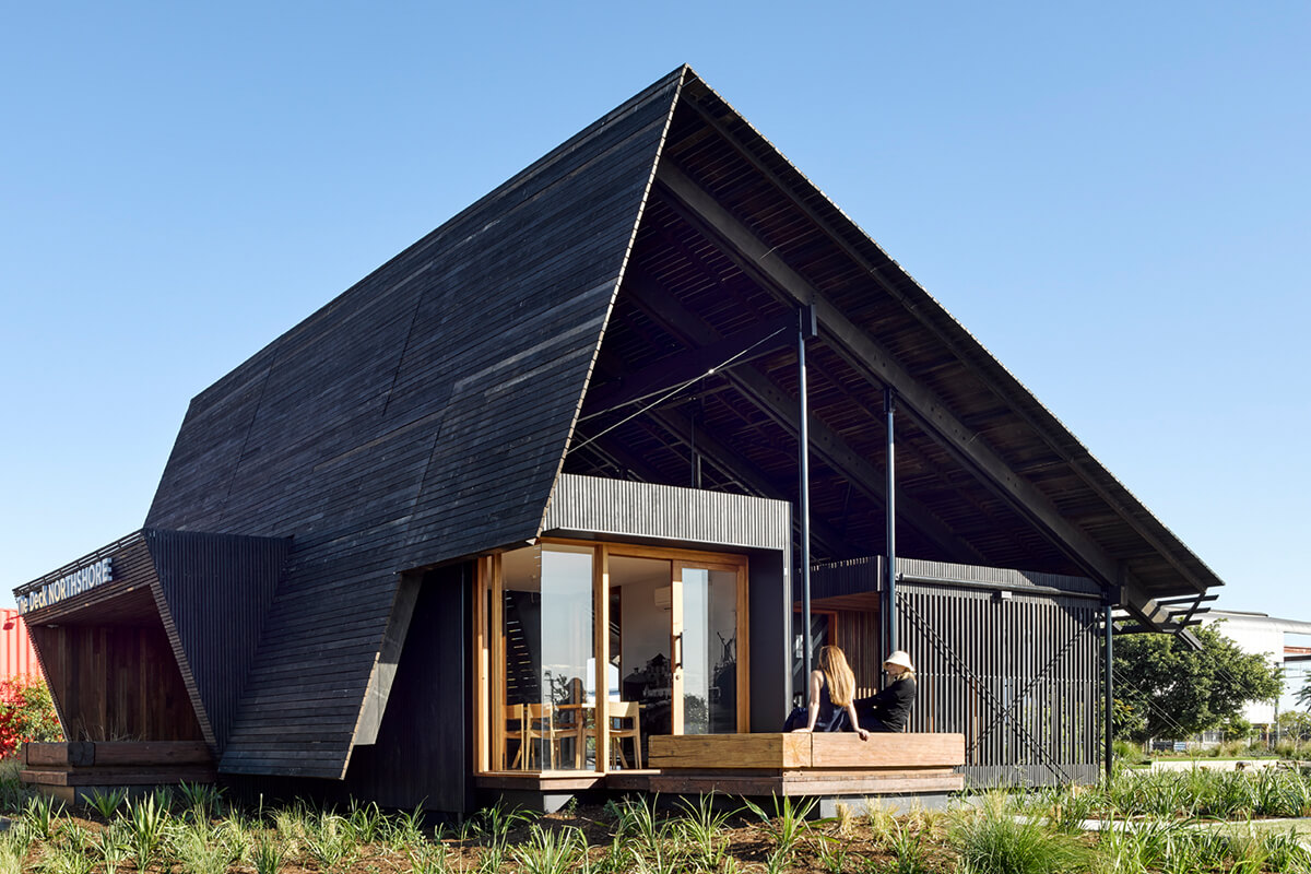 Charcoal finish wood