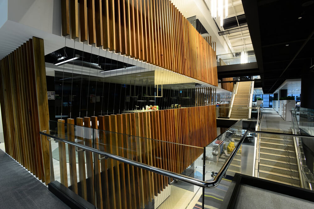 Recycled timber cladding