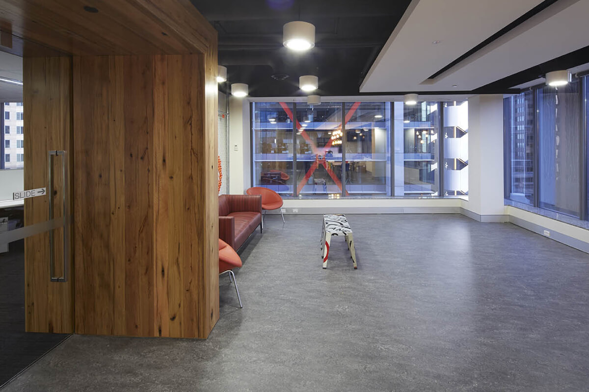 Recycled timber cladding