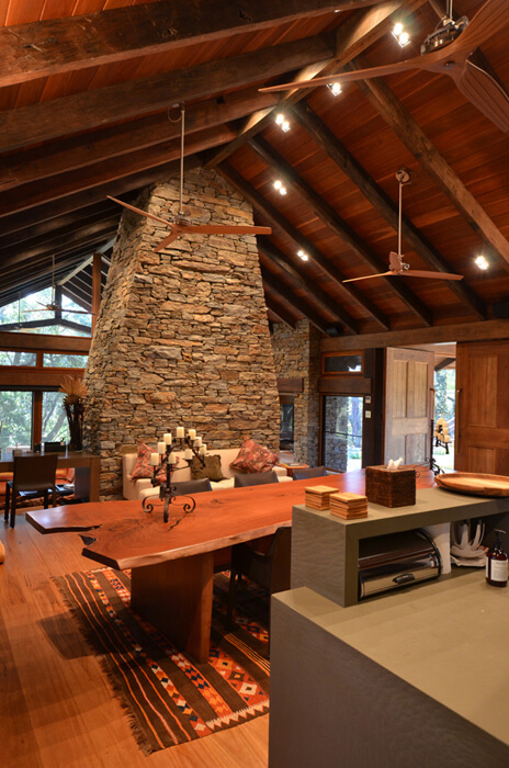 Escarpment house