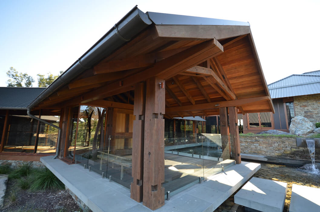 Escarpment house