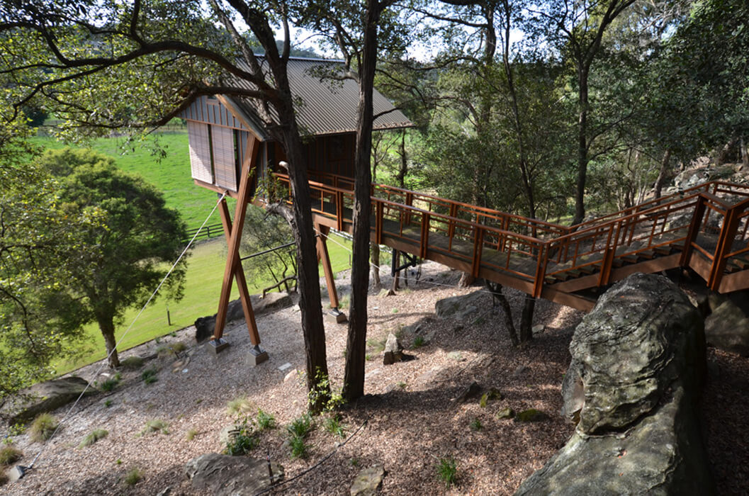Escarpment house
