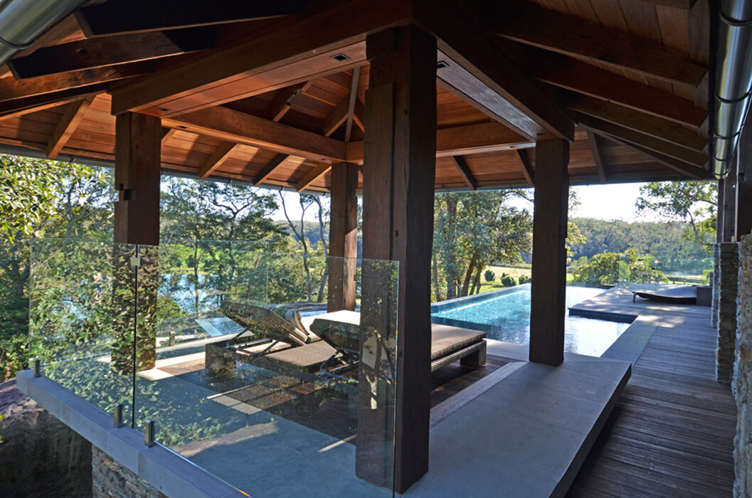Escarpment house