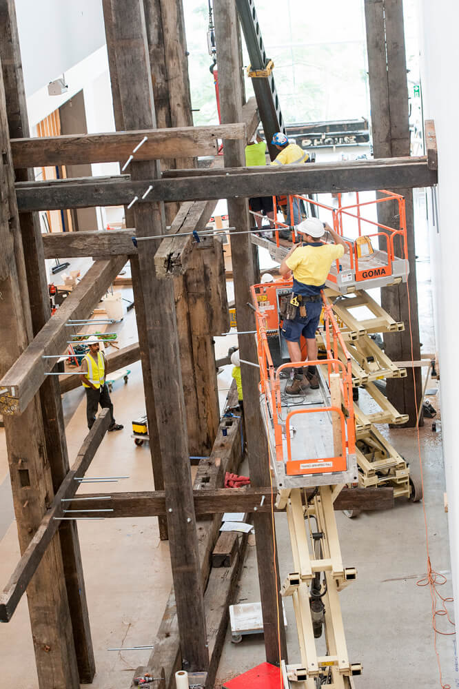 Gallery of Modern Art installation