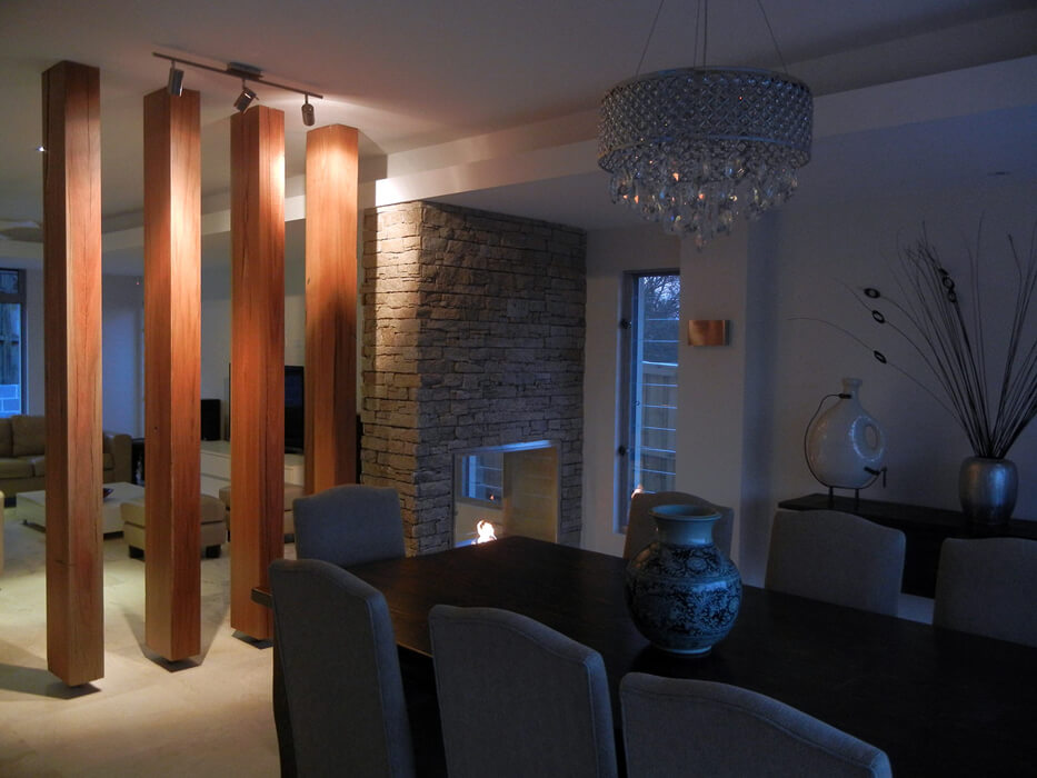 Recycled timber posts