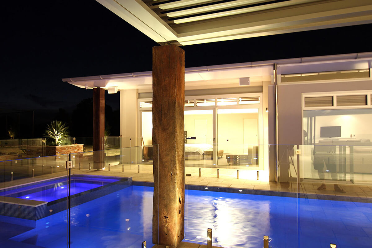 Recycled timber posts